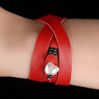 Ayla's Own Leather Wrap Bracelet
