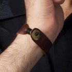 Ayla's Own Leather Wrap Bracelet