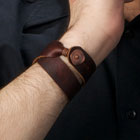 Ayla's Own Leather Wrap Bracelet