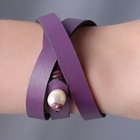 Ayla's Own Leather Wrap Bracelet